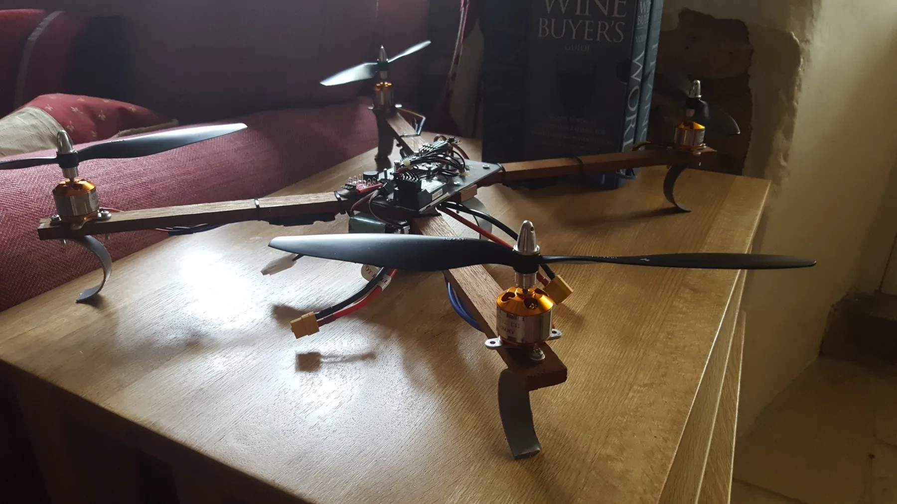 The finished drone